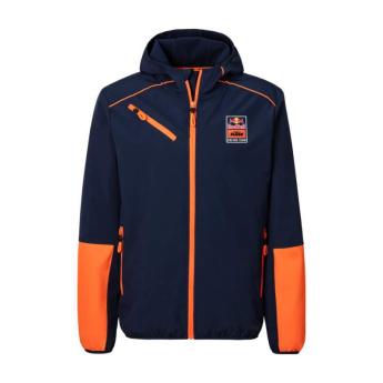 Red Bull KTM muška jakna s kapuljačom Softshell Grid navy