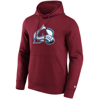 Colorado Avalanche muška majica s kapuljačom Primary Logo Graphic Hoodie dark red