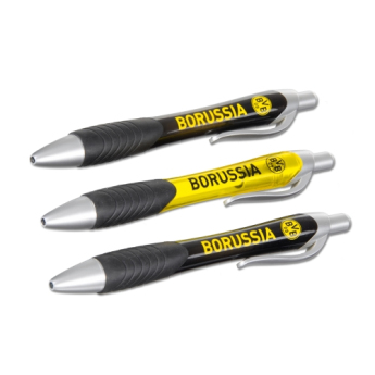 Borussia Dortmund set kemijskih olovki 3 pack