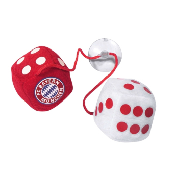 Bayern München kockice za auto red and white