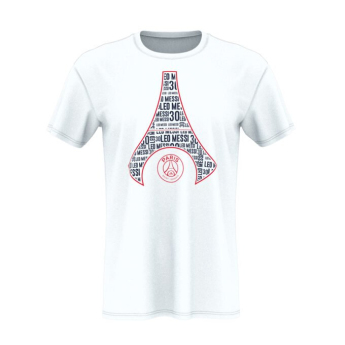 Lionel Messi dječja majica eiffel messi white