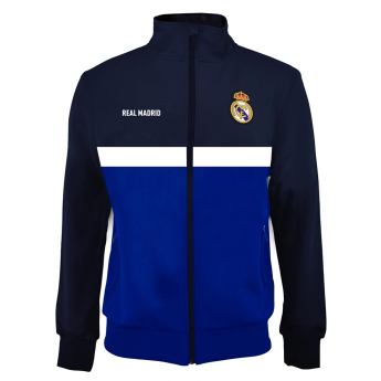 Real Madrid muška nogometna jakna Plus azul