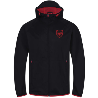 FC Arsenal muška jakna s kapuljačom Shower black
