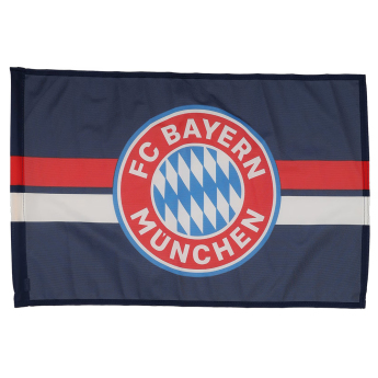 Bayern München zastava stripes navy
