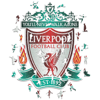 FC Liverpool drvene puzzle Crest 150 ks
