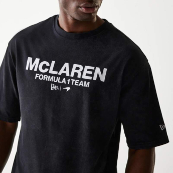 Mclaren Honda muška majica NE wordmark balck F1 Team 2025