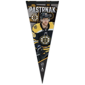 Boston Bruins zastava David Pastrnak Premium Pennant