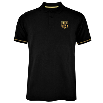 FC Barcelona muška polo majica Crest gold