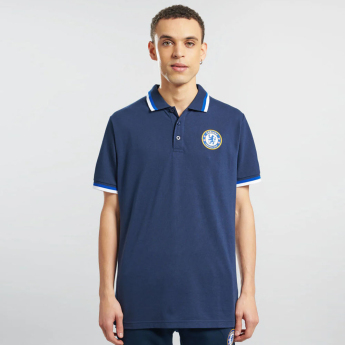 FC Chelsea muška polo majica Tipped navy