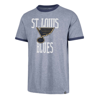 St. Louis Blues muška majica Belridge 47 Capital Ringer Tee