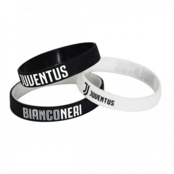 Juventus Torino gumena narukvica 3pack Silicone