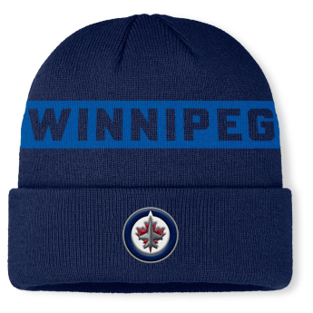 Winnipeg Jets zimske kape Authentic Pro A/Cap Cuffed inscription