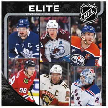 NHL proizvodi kalendar Elite 2026 Wall