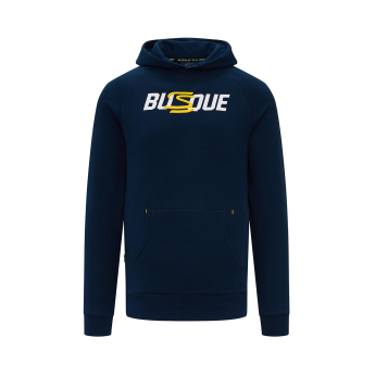 Ayrton Senna muška majica s kapuljačom Busque blue 2023