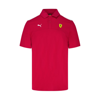 Ferrari muška polo majica Logo red F1 Team 2025