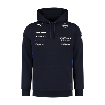 Williams Martini Racing muška majica s kapuljačom official Teamline Replica F1 Team 2025