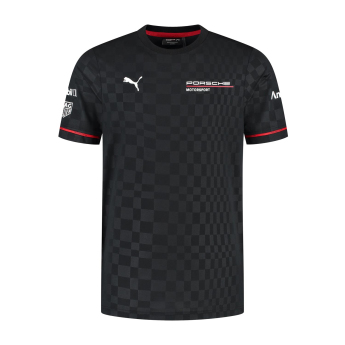 Porsche Motorsport muška majica official Teamline Replica black 2025