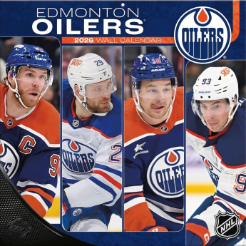 Edmonton Oilers kalendar 2026 Wall