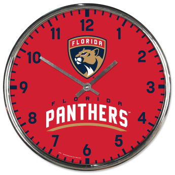 Florida Panthers zidni sat Chrome