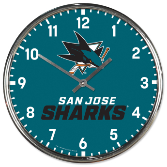 San Jose Sharks zidni sat Chrome