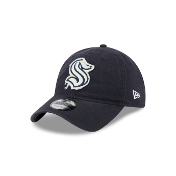 Seattle Kraken kapa za bejzbol New Era 920 Stamp balck