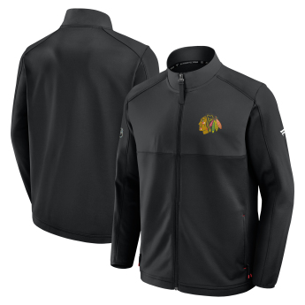 Chicago Blackhawks muška jakna Authentic Pro Rink Poly Fleece FZ