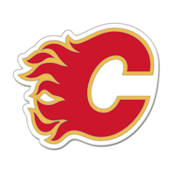 Calgary Flames značka Enamel Pin Jewelry Card