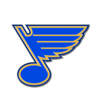 St. Louis Blues značka Enamel Pin Jewelry Card