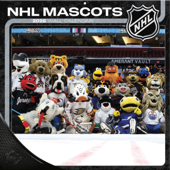 NHL proizvodi kalendar Mascots 2026 Wall