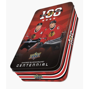 NHL boxovi NHL hokejske karte 2025-26 Upper Deck Chicago Blackhawks NHL Centennial Hobby Box