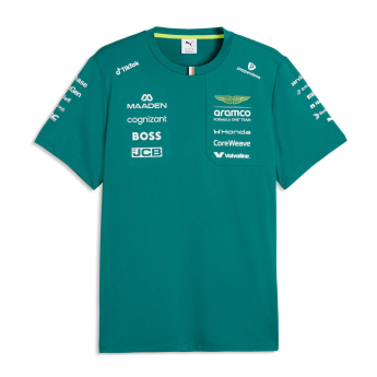 Aston Martin muška majica green official Teamline Replica F1 Team 2026