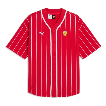 Ferrari muška košulja baseball red retro F1 Team 2026