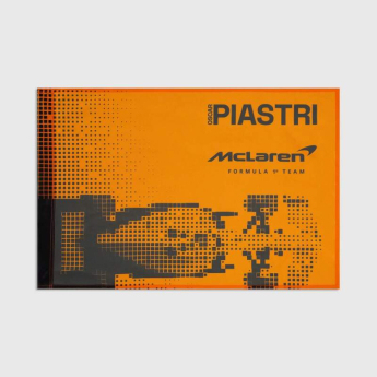 Mclaren Honda zastava Oscar Piastri #81 logo orange F1 Team 2026