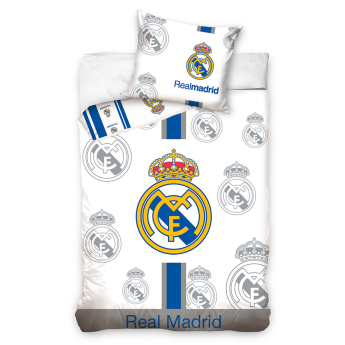 Real Madrid posteljina za jedan krevet Multicolor