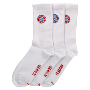 Bayern München čarape 3 pack white