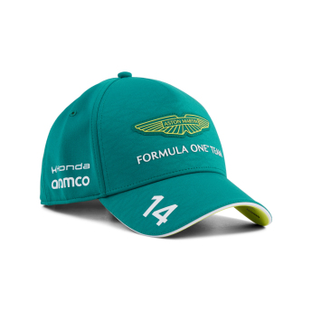 Aston Martin kapa za bejzbol Fernando Alonso #14 green official Teamline Replica F1 Team 2026