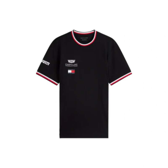 Cadillac F1 muška majica official Teamline Replica black F1 Team 2026
