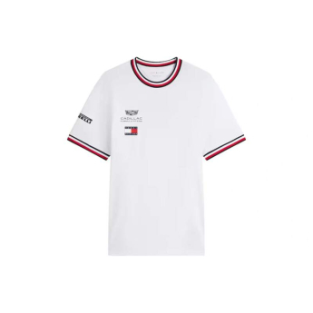 Cadillac F1 ženska majica official Teamline Replica white F1 Team 2026