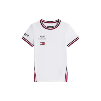Cadillac F1 dječja majica official Teamline Replica white F1 Team 2026