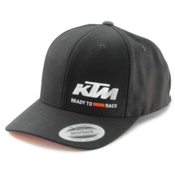 Red Bull KTM kapa za bejzbol logo black ready to race