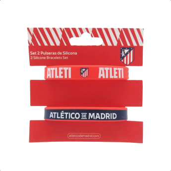 Atletico Madrid set od 2 narukvice Silicona