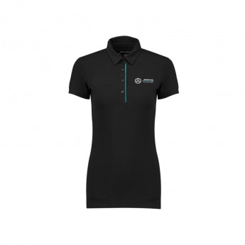Mercedes AMG Petronas ženska polo majica black Classic F1 Team 2018