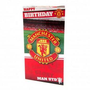 Manchester United rođendanska čestitka Birthday Card Stadium