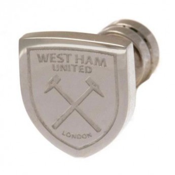 West Ham United naušnice Cut Out Stud Earring