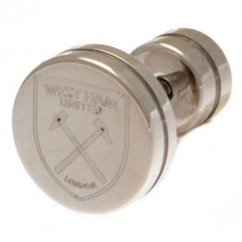 West Ham United naušnice Stainless Steel Stud Earring