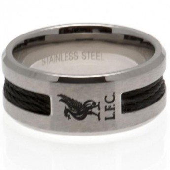 FC Liverpool prsten Black Inlay Medium